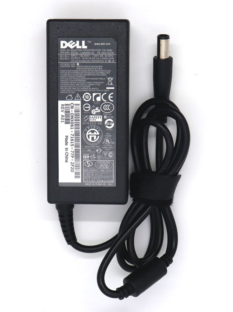 Dell Inspiron N5050 Original 19.5V-3.34A-65W-7.4mm Pin Laptop Charger Adapter