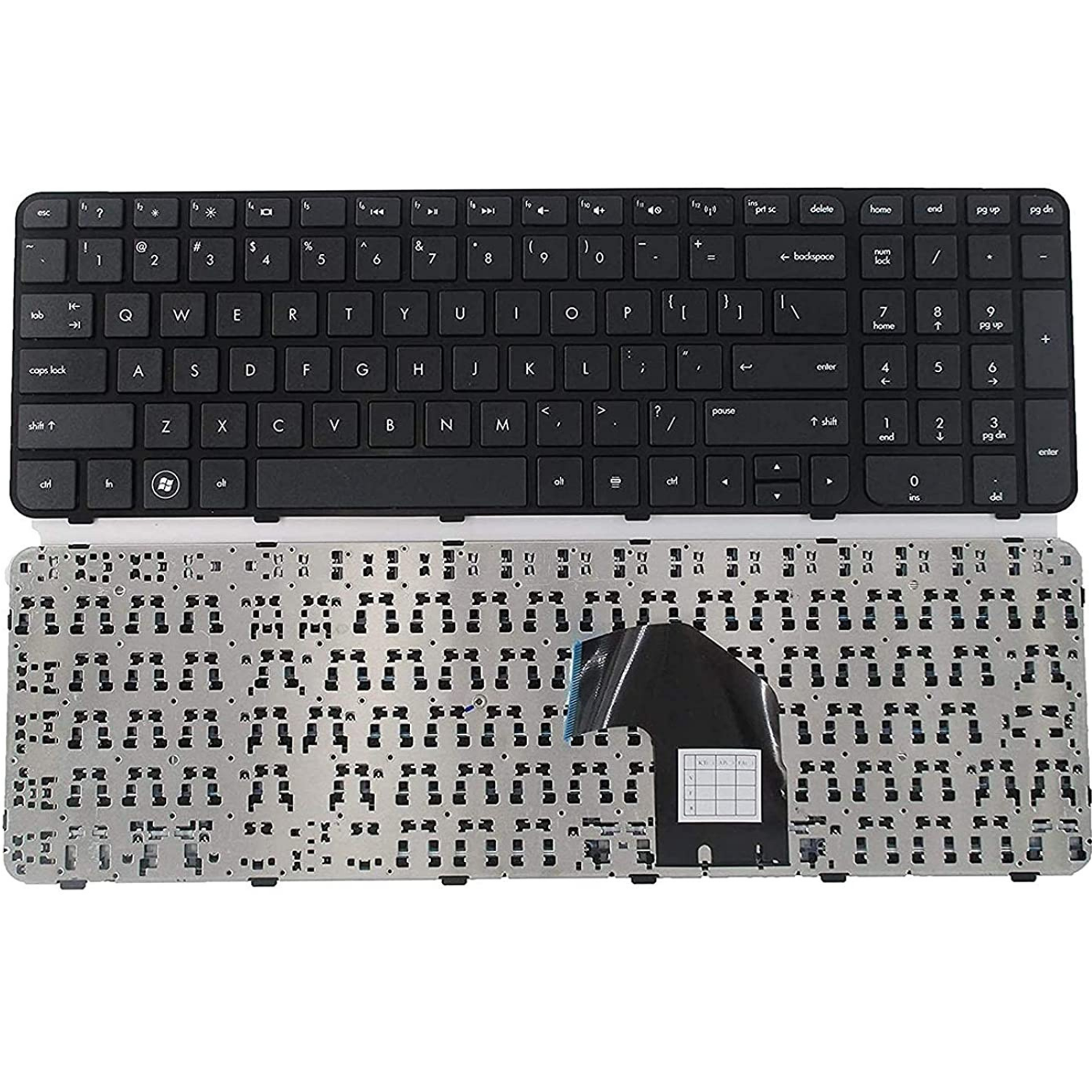 HP Pavilion G6-2000 G6-2100 G6-2200 G6-2300 G6T-2000 g6-2002xx g6-2010nr g6-2090ca g6-2106nr g6-2111us Laptop Keyboard (with frame)