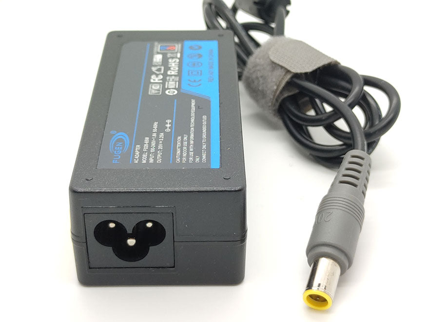 Lenovo Compatible Laptop Adapter Charger 65W 20V 7.4mm Pin for Lenovo Thinkpad L412