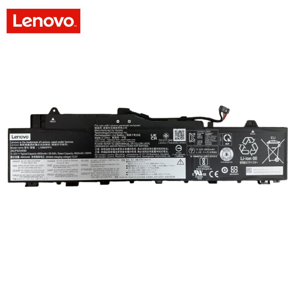 BUY [ORIGINAL] Lenovo L19L3PF7 Laptop Battery - 11.52V 56.5WH L19M3PF4