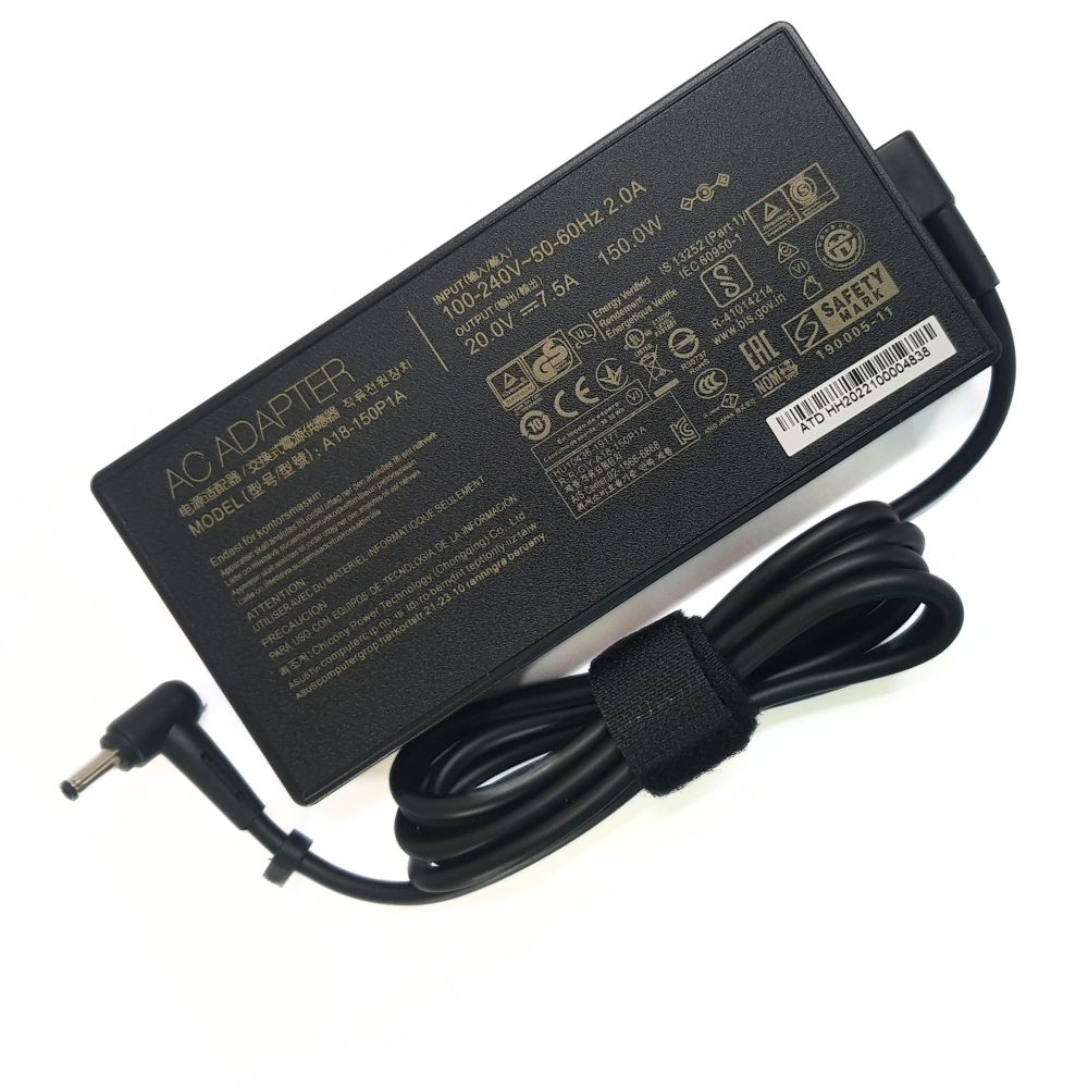[ORIGINAL] Asus A18-150P1A Laptop Charger - 20V 7.5A 150W Ac Adapter