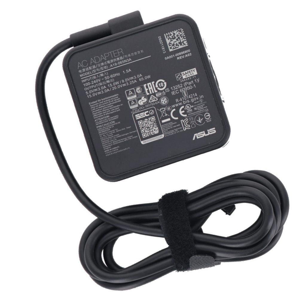 [ORGINAL] Asus Chromebook C423NA Laptop Charger - 20V 3.25A 65W Type C