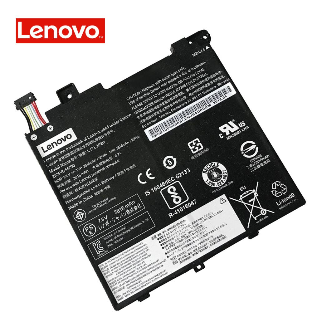 BUY [ORIGINAL] Lenovo V330-14IKB Laptop Battery - 7.6V 30Wh L17L2PB1