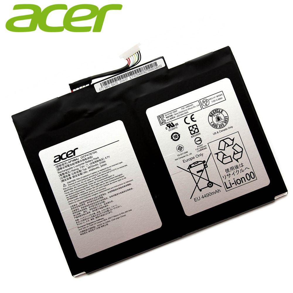 [ORGINAL] Acer SWITCH 5 SW512-52-363J Laptop Battery - 7.6V 37WH AP16B4J