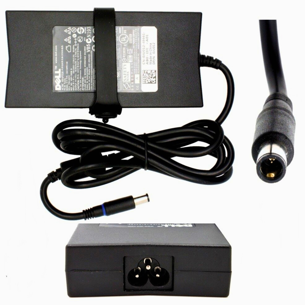 [Original] Dell Precision M90 Laptop Charger - Genuine 130W 19.5V 6.7A 7.4mm Pin Adapter