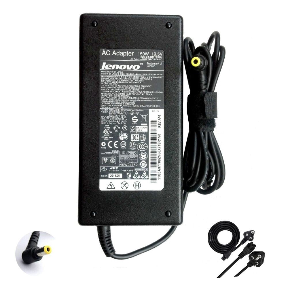 [ORIGINAL] Lenovo 150W Laptop Charger - 19.5V - 7.7A 6.3mm Pin