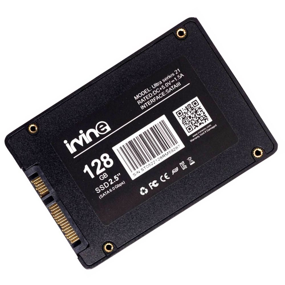 Irvine 128GB SATA SSD Internal Solid State Drive (2.5 Inch)