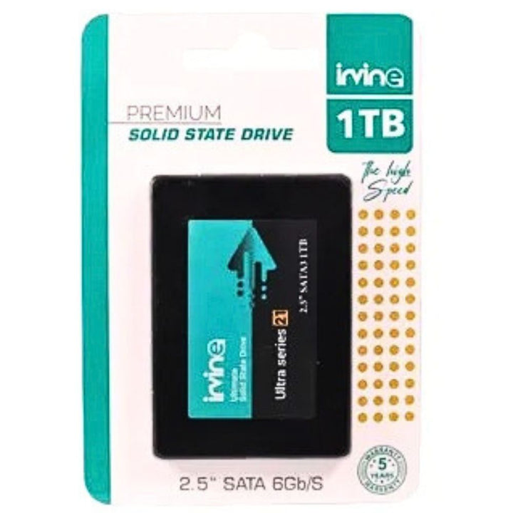 Irvine 1TB SATA SSD Internal Solid State Drive (2.5 Inch)