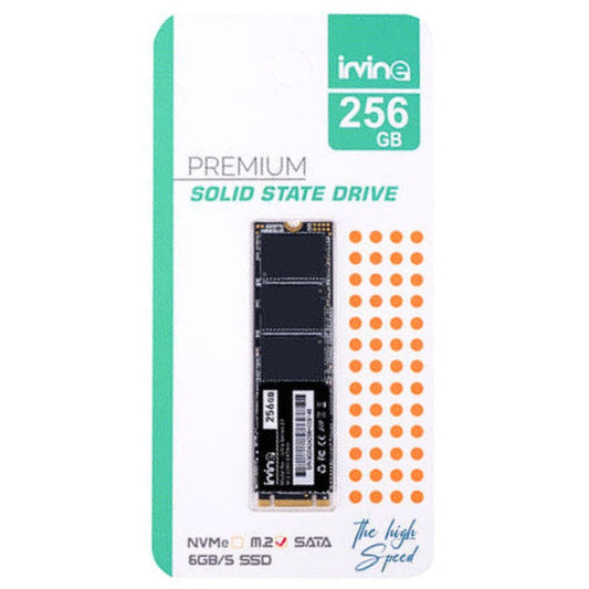 Irvine 256GB M.2 NVMe SSD high speed internal solid state drive