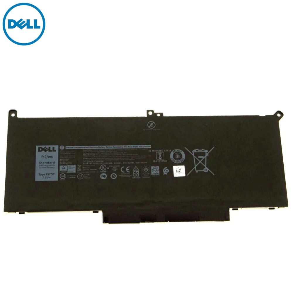 BUY [ORIGINAL] Dell Latitude E7280 Laptop battery - 7.6V 60Wh F3YGT