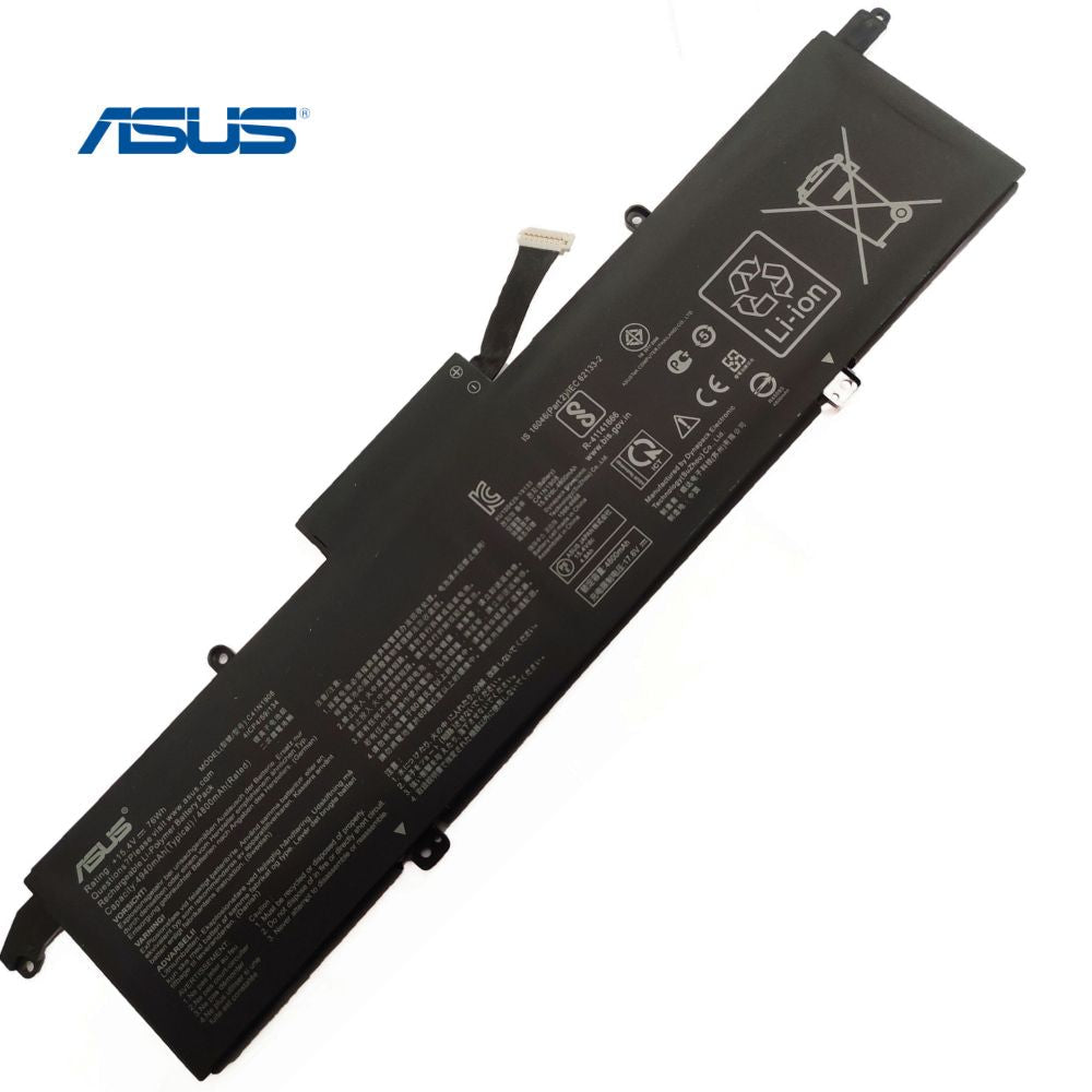 Batteria Di Ricambio 15,4V 4940mAh 76Wh C41N1908 Per ASUS Zephyrus G14 GA401 (II/IH/IU/IV/QE)