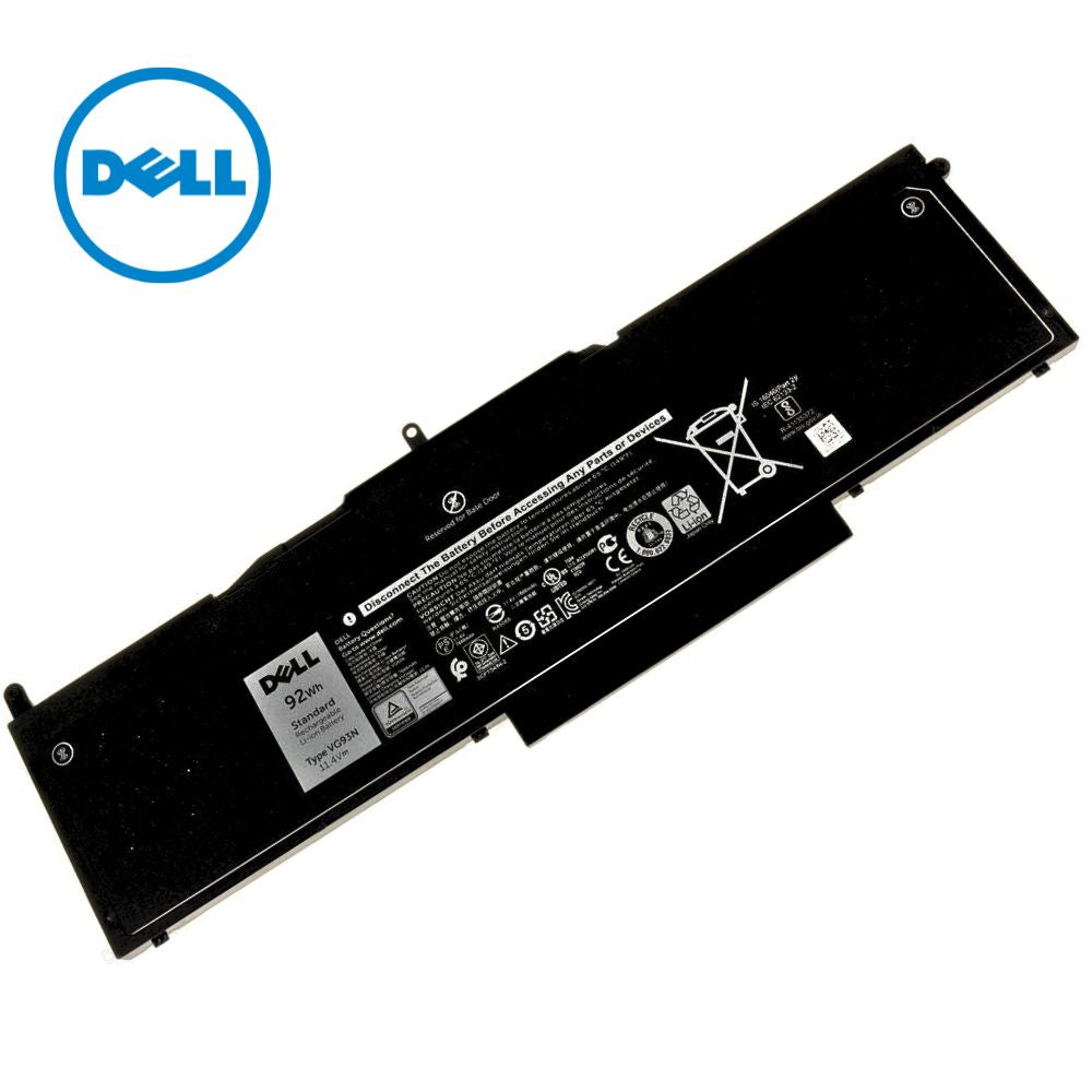 BUY [ORIGINAL] Dell VG93N Laptop battery 11.4V 92Wh VG93N