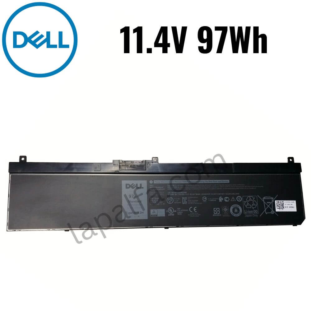 Dell NYFJH Laptop battery [ORIGINAL] - NYFJH 11.4V 97Wh