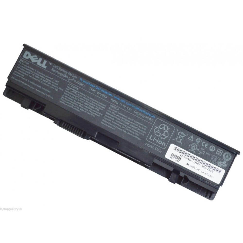 [ORIGINAL] Dell Studio 1555 Laptop Battery - WU946 11.1V 56Wh 6 Cell
