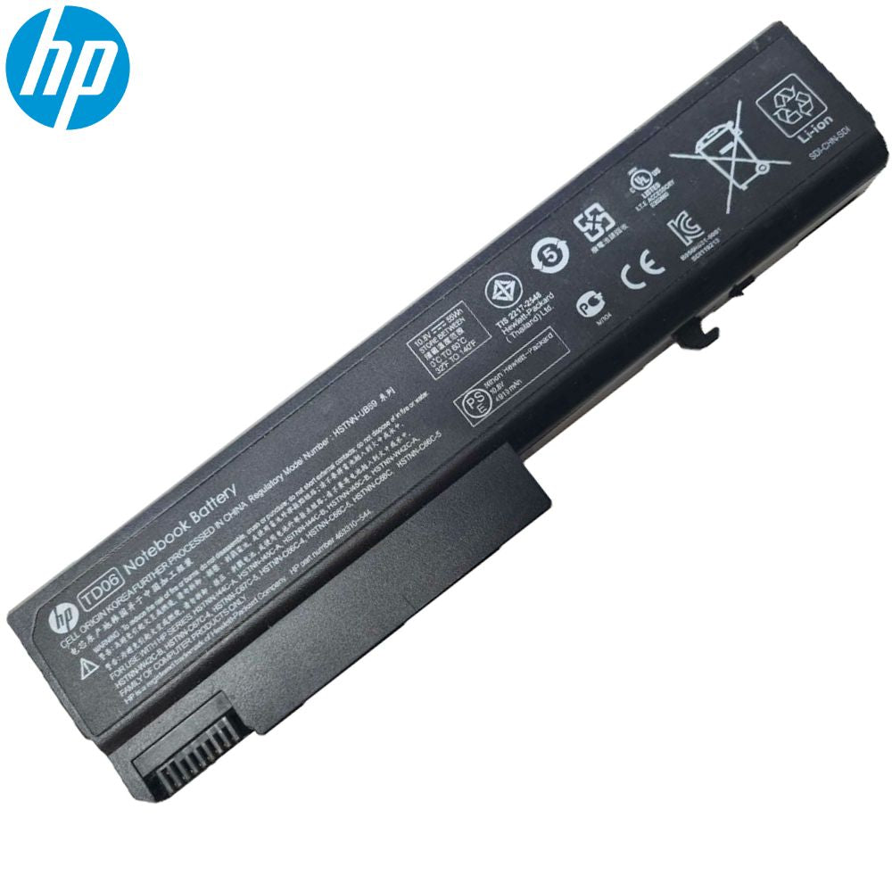 [Original] Hp ProBook 6450B Laptop Battery 10.8V 55Wh TD06