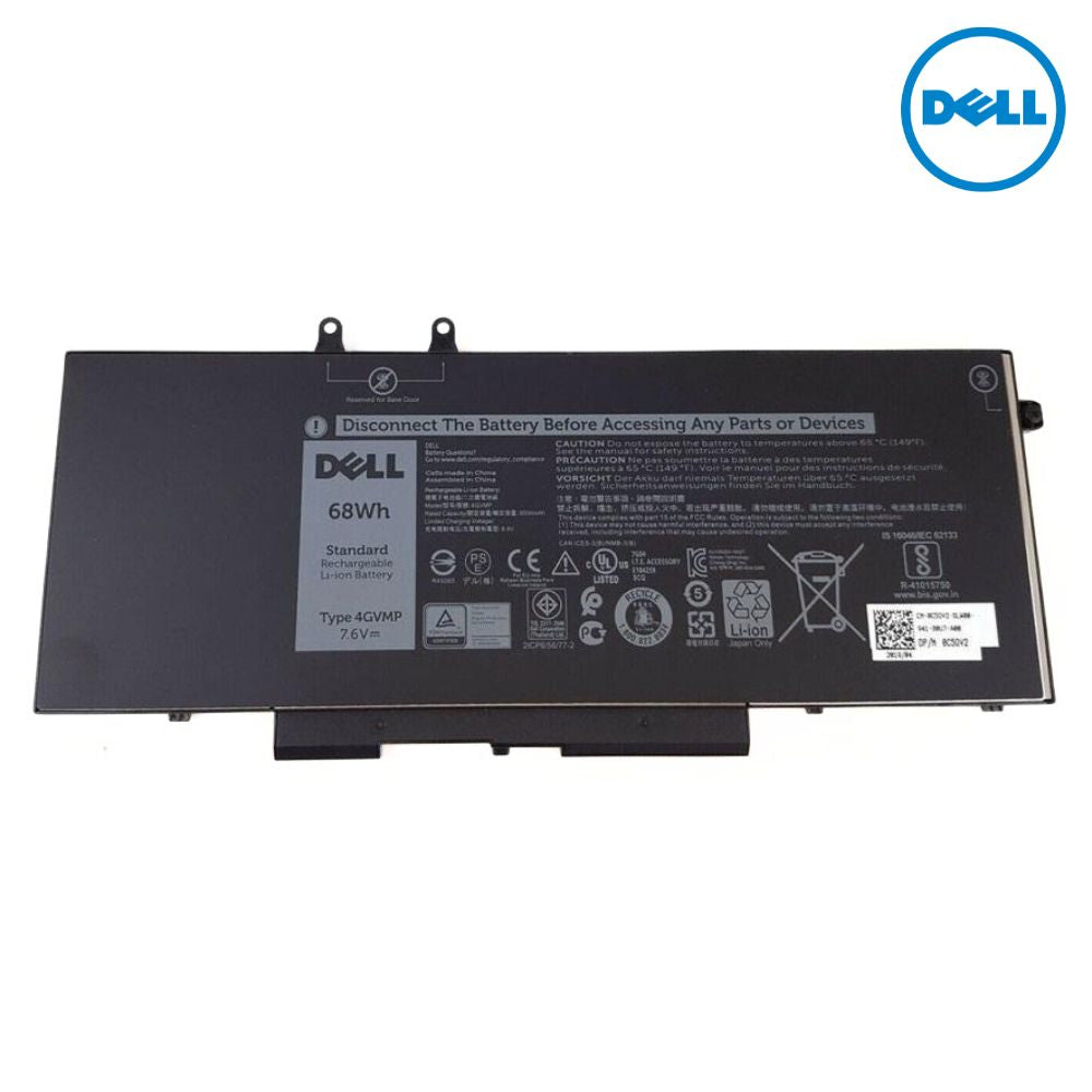 Dell Latitude 5500 Laptop battery [ORIGINAL] - 4GVMP 7.6V 68Wh