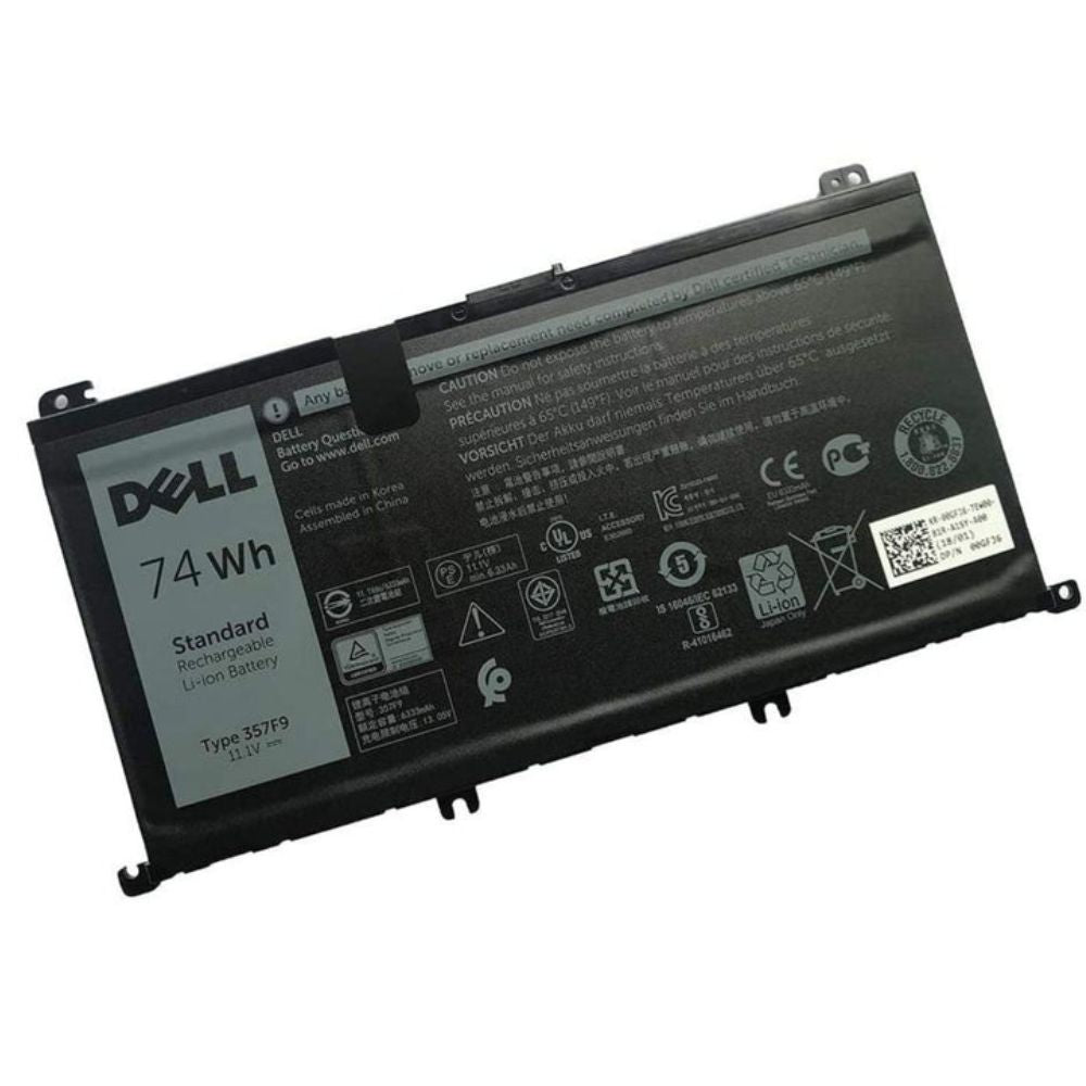 [ORIGINAL] dell P57F001 Laptop battery - 357F9 6330mAh 74Wh