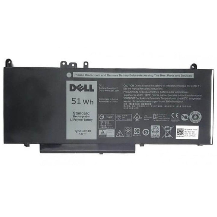 [ORIGINAL] Dell GMT4T Laptop battery - G5M10 7.4V 51Wh