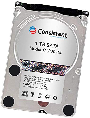 Consistent 1TB 8MB Cache 5400RPM, SATA 3.0Gbs Hard Disk for Computer Desktop PC