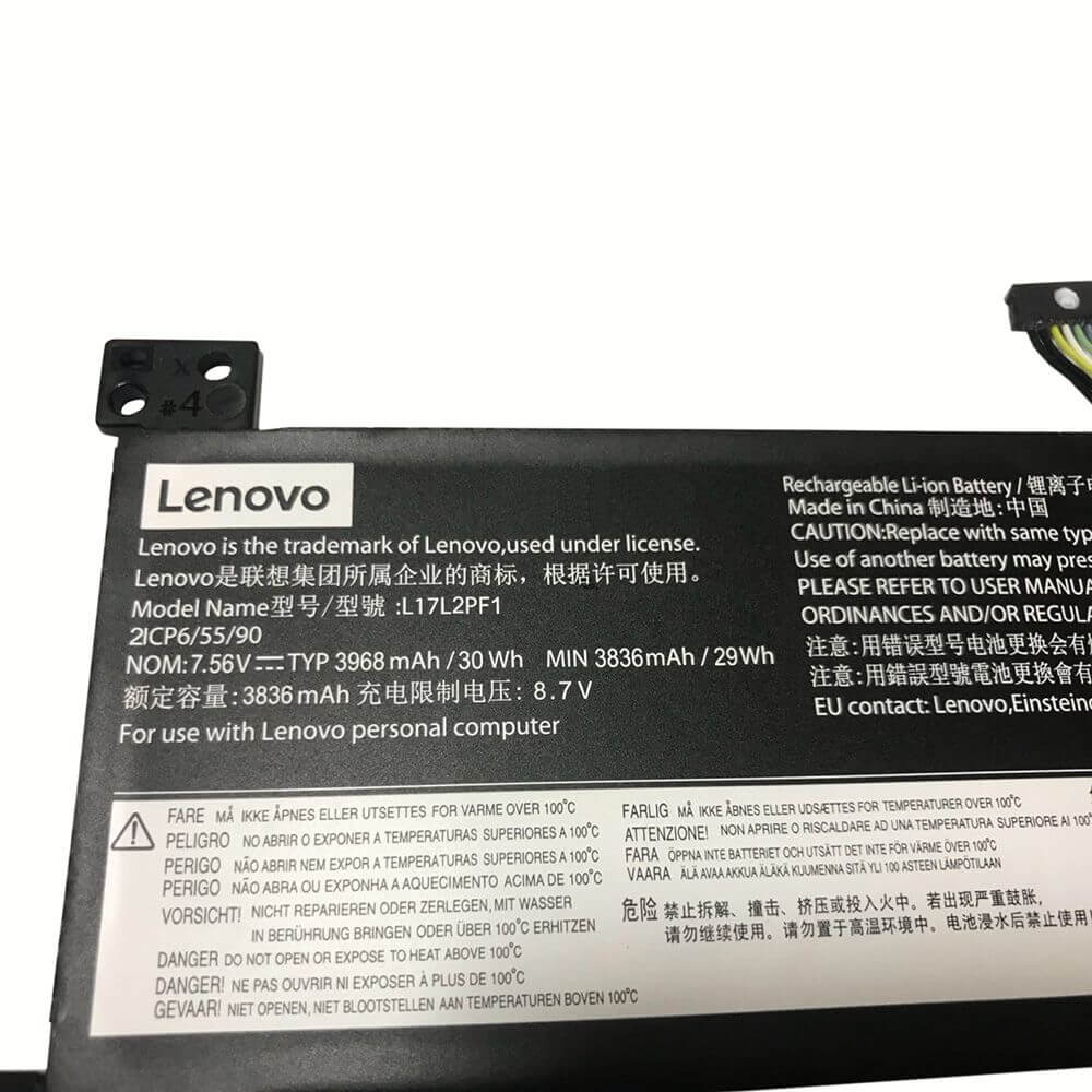 Lenovo IdeaPad 3-14IIL05(81WD) Laptop Battery [ORIGINAL] L17L2PF1