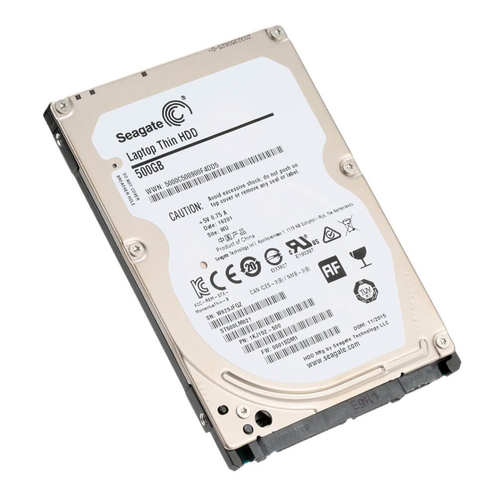 Seagate 500 GB Laptop Hard Drive for HP, Dell, Lenovo