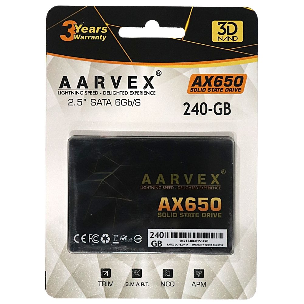 AARVEX 240gb ssd hard disc for laptop's and computer's