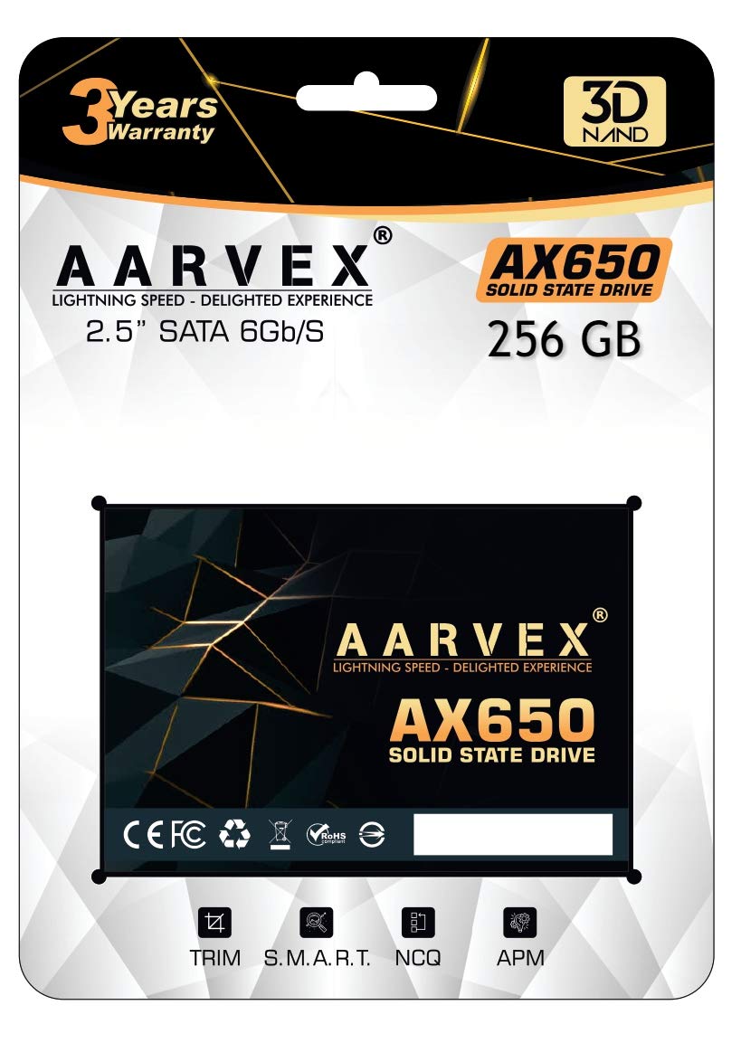 AARVEX 256 GB Ssd Hard Disk