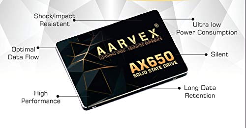 AARVEX 512 GB Ssd Hard Disk AX650 2.5 SATA III SSD 6GBS500gb ssd hard disk, laptop ssd hard disk, laptop ssd, ssd hard disk, ssd (1)
