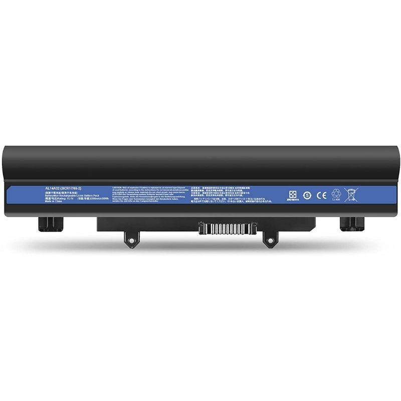 Acer AL14A32 Battery for Aspire E1-571 E5-571 E5-411 E5-421 E5-511 E5-521 V3-472 V3-572 E14 E15 Touch Extensa 2509 2510 Travelmate P246 TMP246 P256-MG Series Laptop's.
