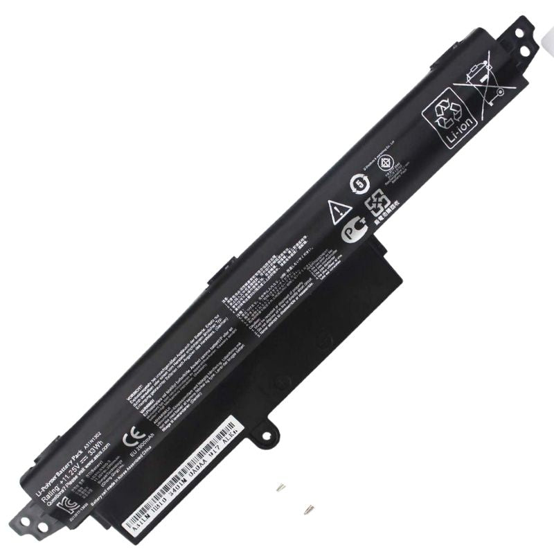 Asus A31N1302 Battery for ASUS VivoBook X200M X200CA X200MA F200CA K200MA R202CA 11.6" K200MA-DS01T A31LMH2 A31LM2H A31LM9H X200CA-R1 1566-6868 200CA-CT161H 0B110-00240100E 0B110-00240000M Series Laptop's.