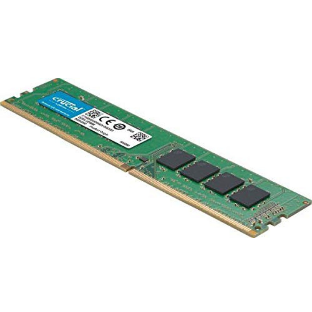 Crucial 16GB UDIMM, Green, (CB16GU2666) CB16 PC Memory Desktop Ram