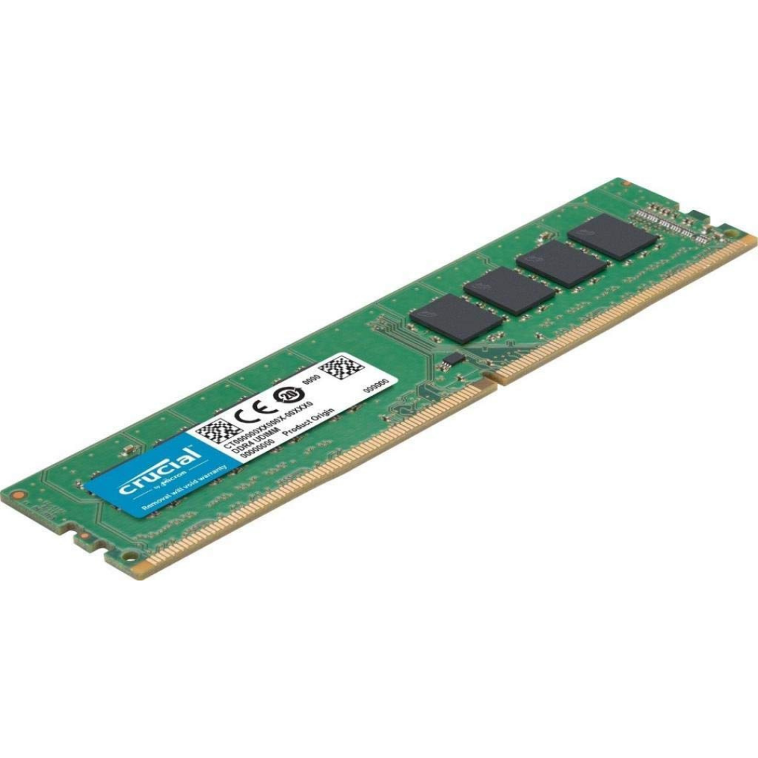 Crucial 16GB UDIMM, Green, (CB16GU2666) CB16 PC Memory Desktop Ram