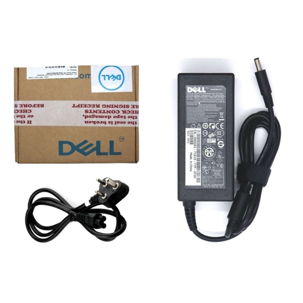 Dell Original 65W 19.5V 4.5mm Pin Laptop Charger Adapter for Inspiron 14 7460