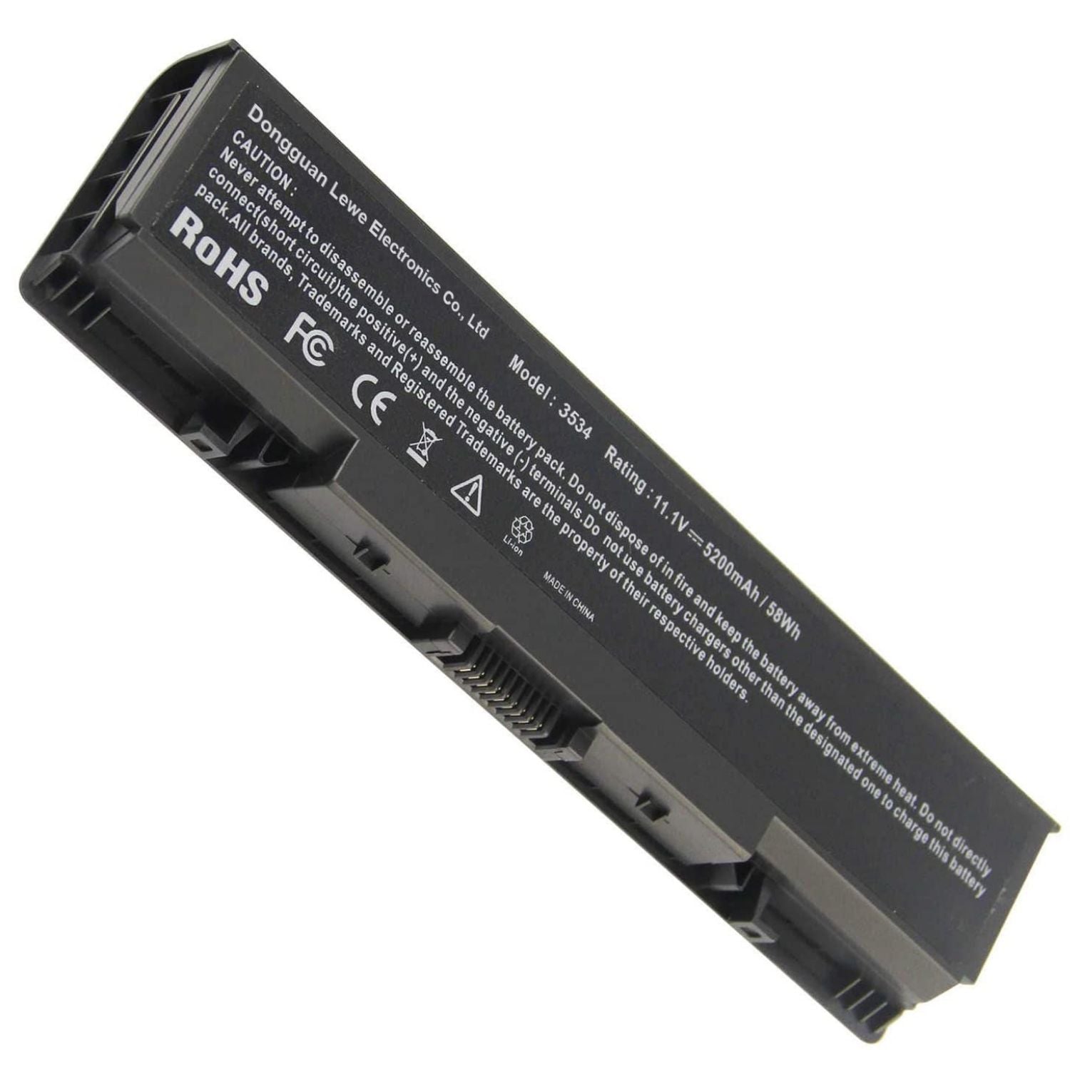 Dell 1520 Battery for 1521 1721 pp22l pp22x Vostro 1500 1700, fits P/N FK890 FP282 GK476 GK479 Laptop Serie's