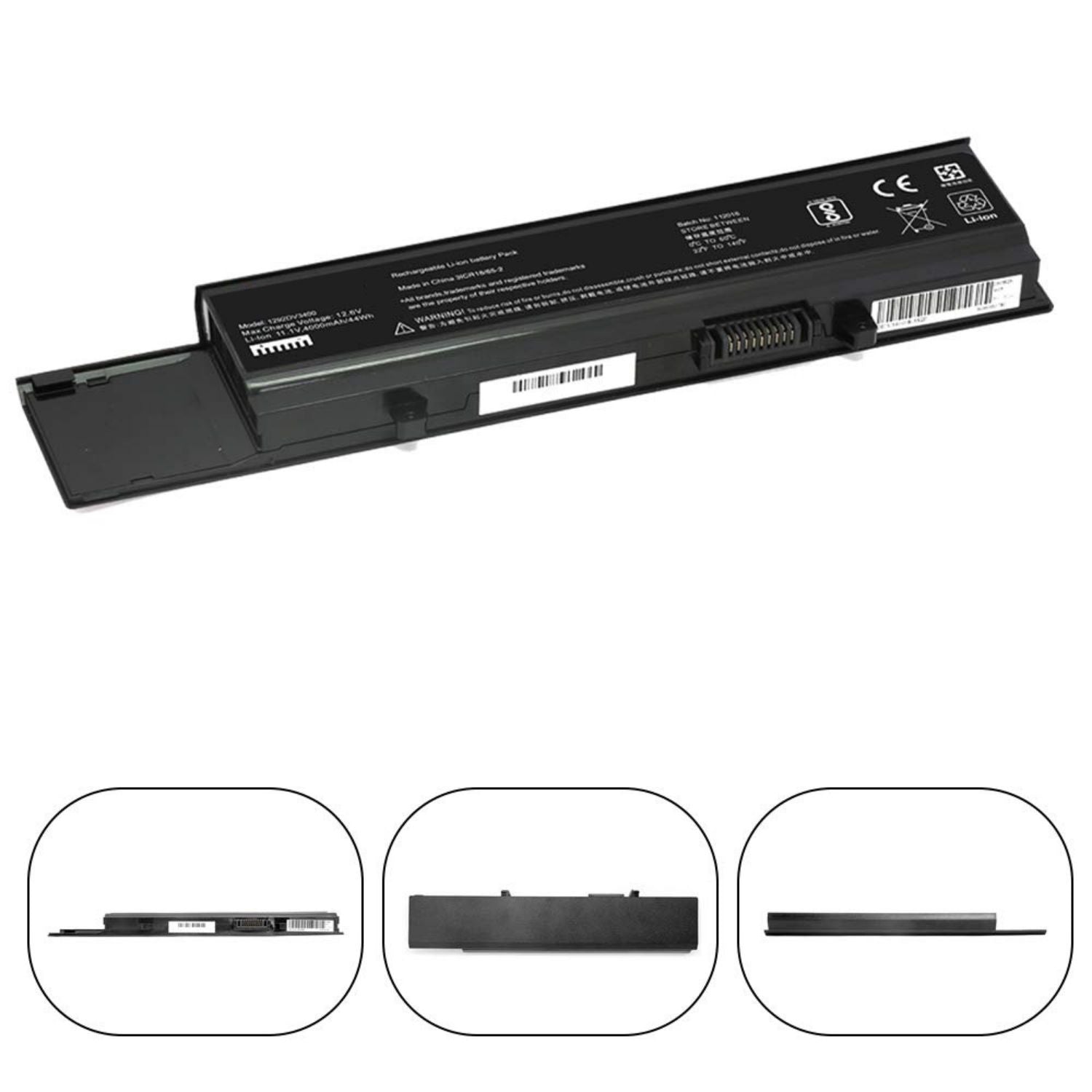 Dell 7FJ92 Battery For Vostro 3400 3500 3700 P/N  Y5XF9 CYDWV Y5XF9 7FJ92 4JK6R 04D3C 312-0997 312-0998 004D3C 004GN0G 04GN0G 04JK6R 07FJ92 0TXWRR CYDWV TXWRR TY3P4 312-0997 312-0998 Series Laptop's.