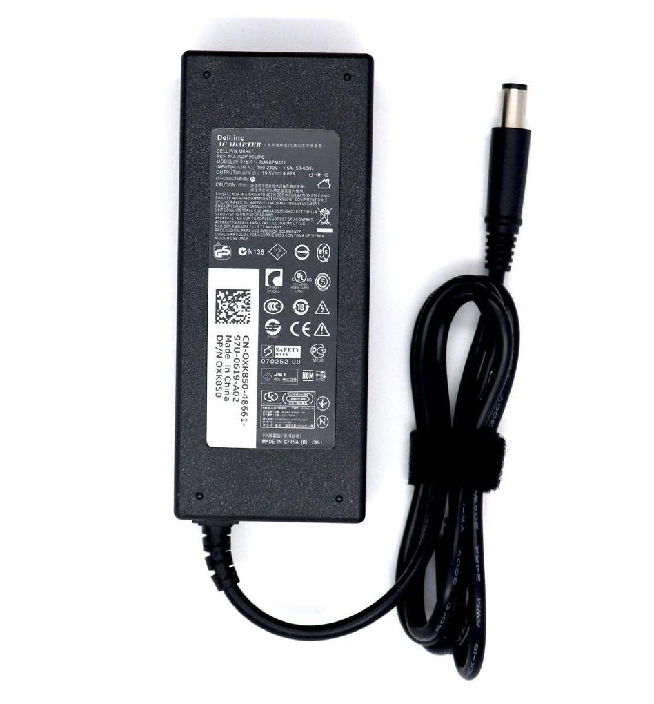 Dell Original 90W 19.5V 7.4mm Pin Laptop Charger Adapter for Inspiron 9200