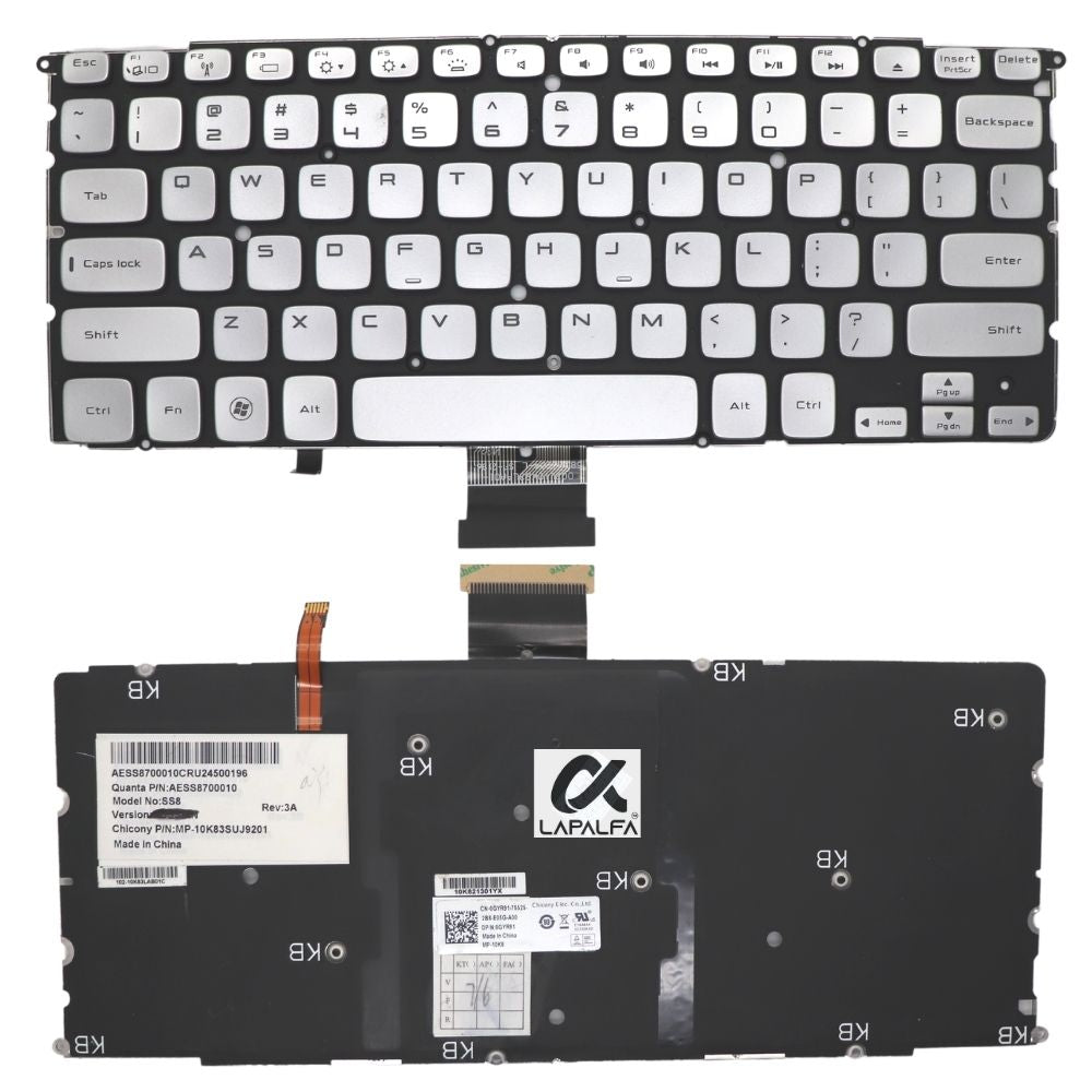 Dell XPS-14Z-L412z-15z-L511z-L512z-with Backlit Laptop keyboard