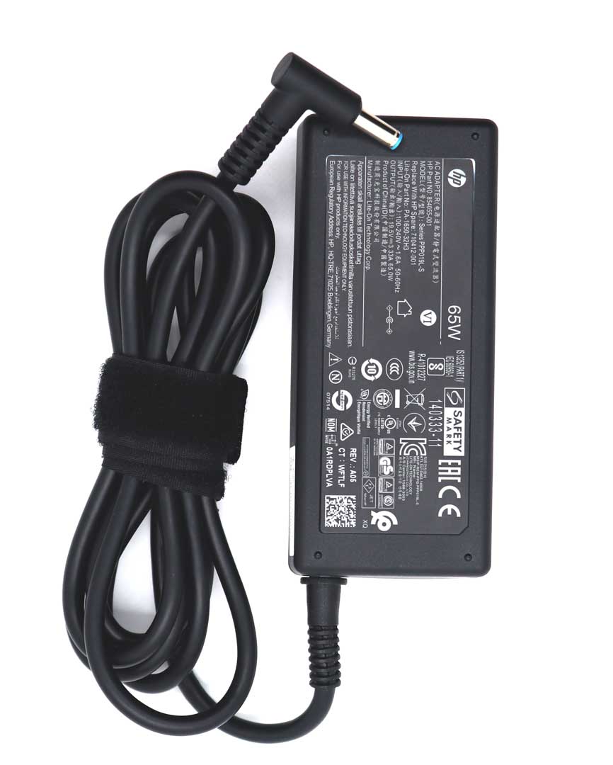 Adattatore HP Originale Alimentatore Originale HP 65W 19.5V 3.33A, Compatibile Con Notebook Pavilion 15-ab2xxxx, Modello 710412-001 Alimentatore Pavilion 15-ab2xxx - Foto 10