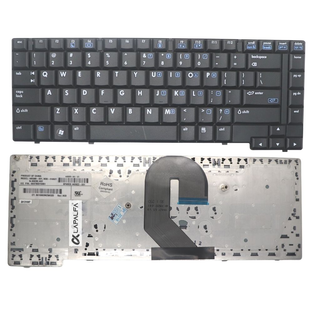 HP Compaq 6710s 6710b 6715b 6715s 6510b 6510s Laptop Keyboard