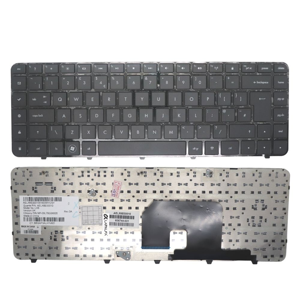 HP Pavilion DV6-3000 DV6-3100 DV6-3200 Internal Laptop Keyboard  (Black)