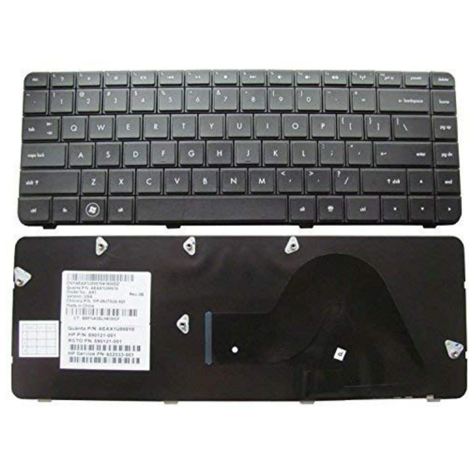 HP Laptop Keyboard for Compaq Presario CQ42-173TU Series