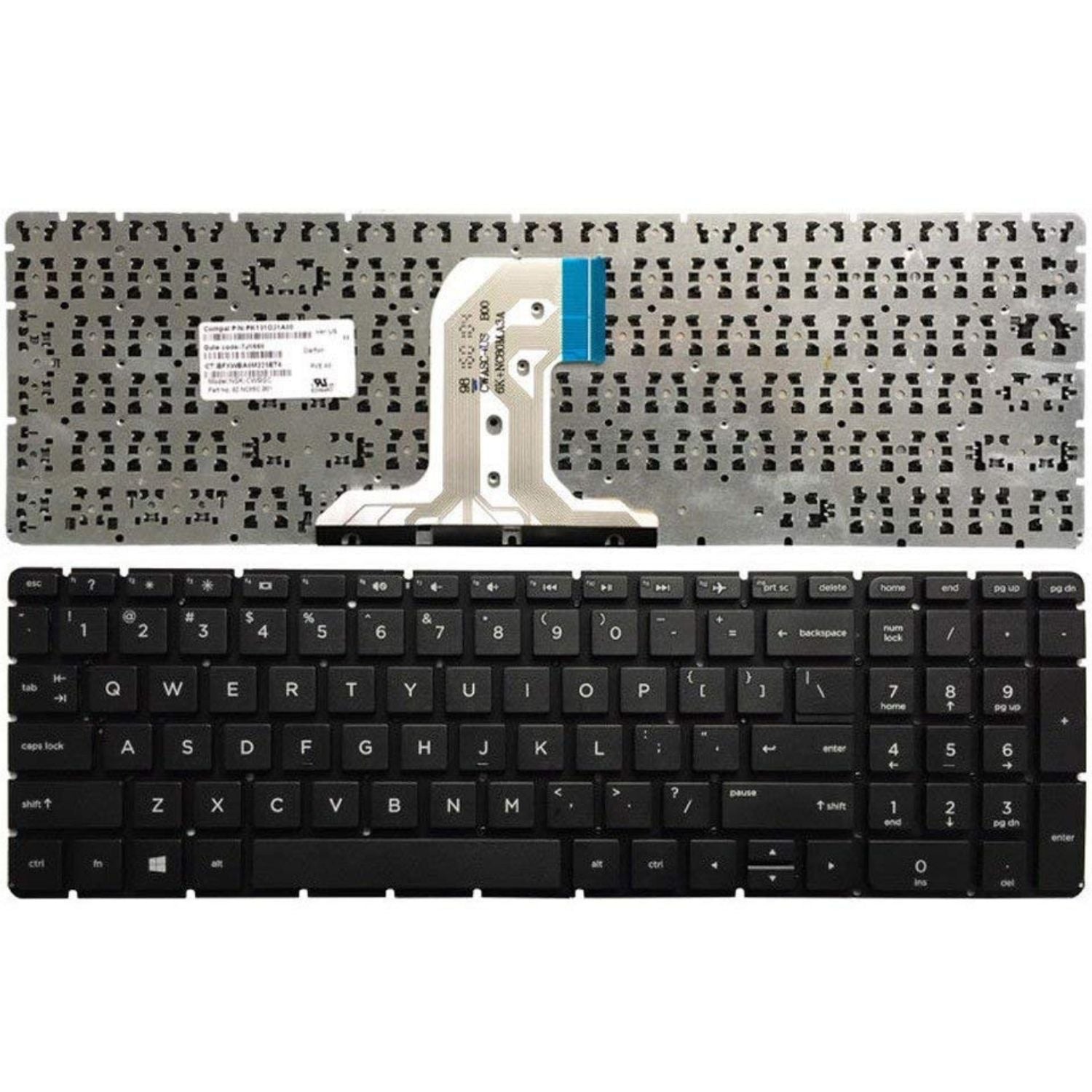 HP Laptop keyboard Far Pavilion 15-BA017AU, Series Laptops.