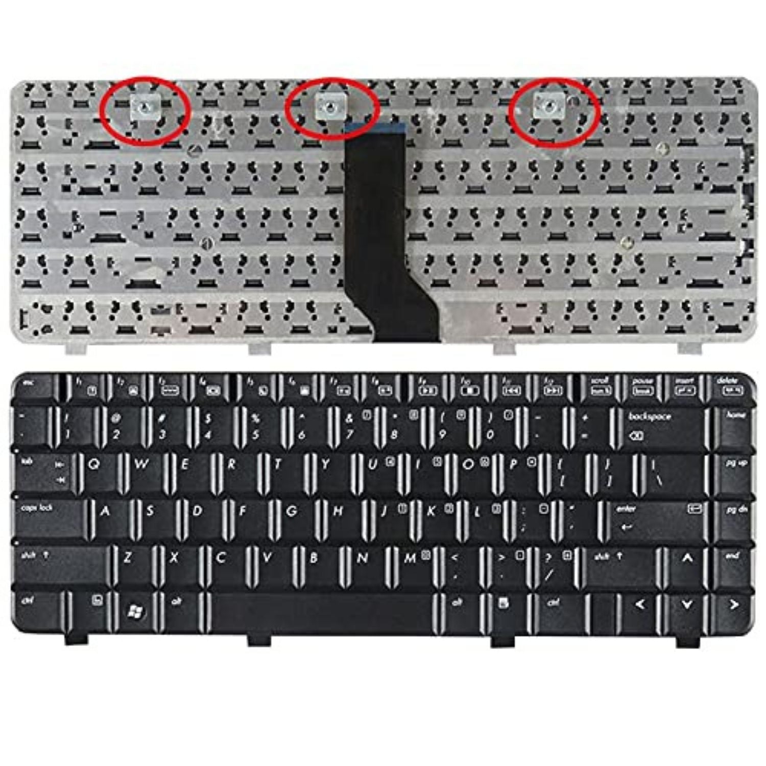 HP Laptop keyboard For 417068-001 DV2000 DV2100 DV2500 V3000 V3500 V3700 448615-001