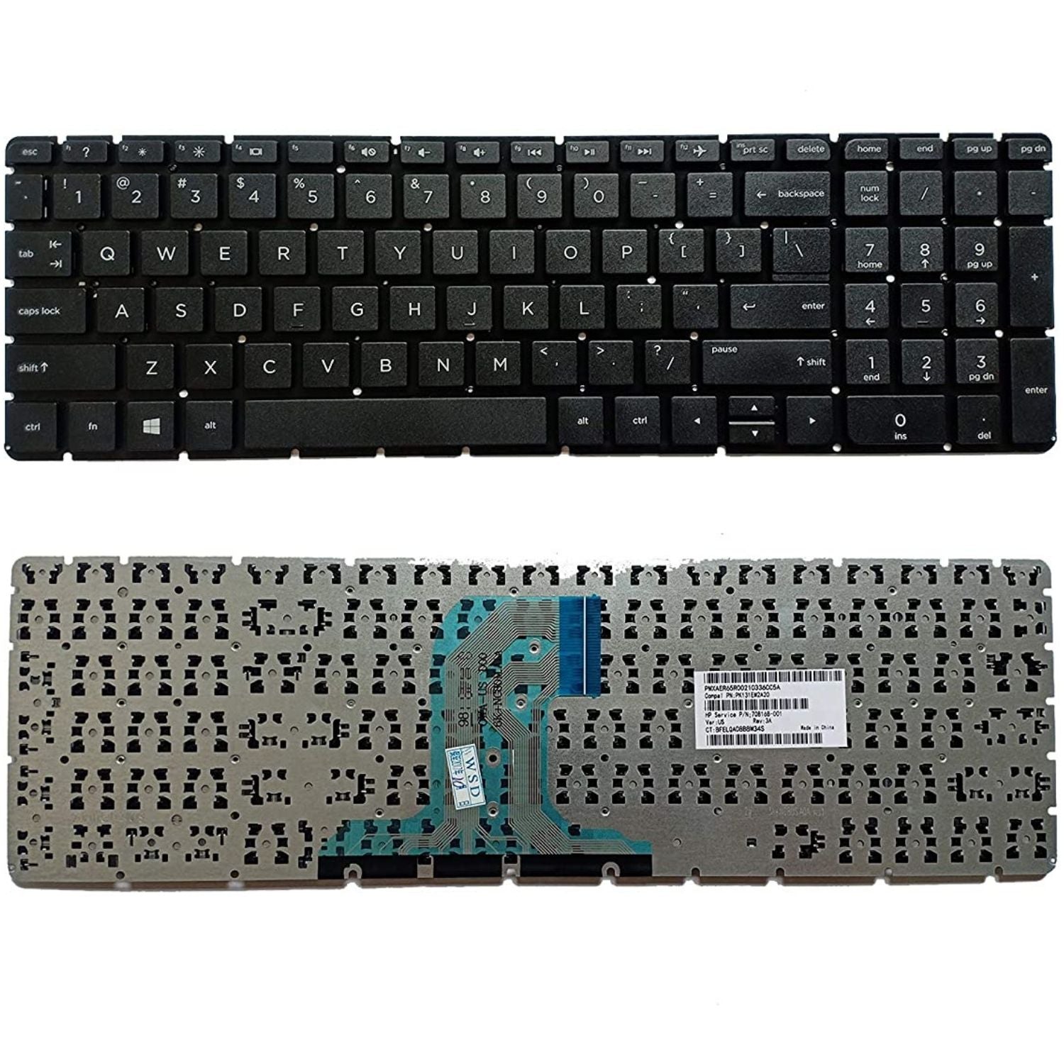 HP Laptop keyboard For Pavilion 15-AY153TX, Series
