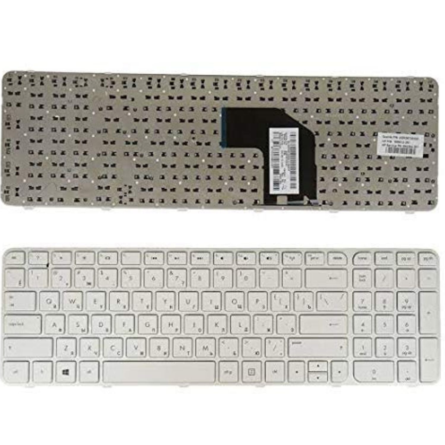 Hp Pavilion G6-2000 G6-2100 G6-2200 Series PN-699498-001 700273-B31 Laptop Keyboard - White