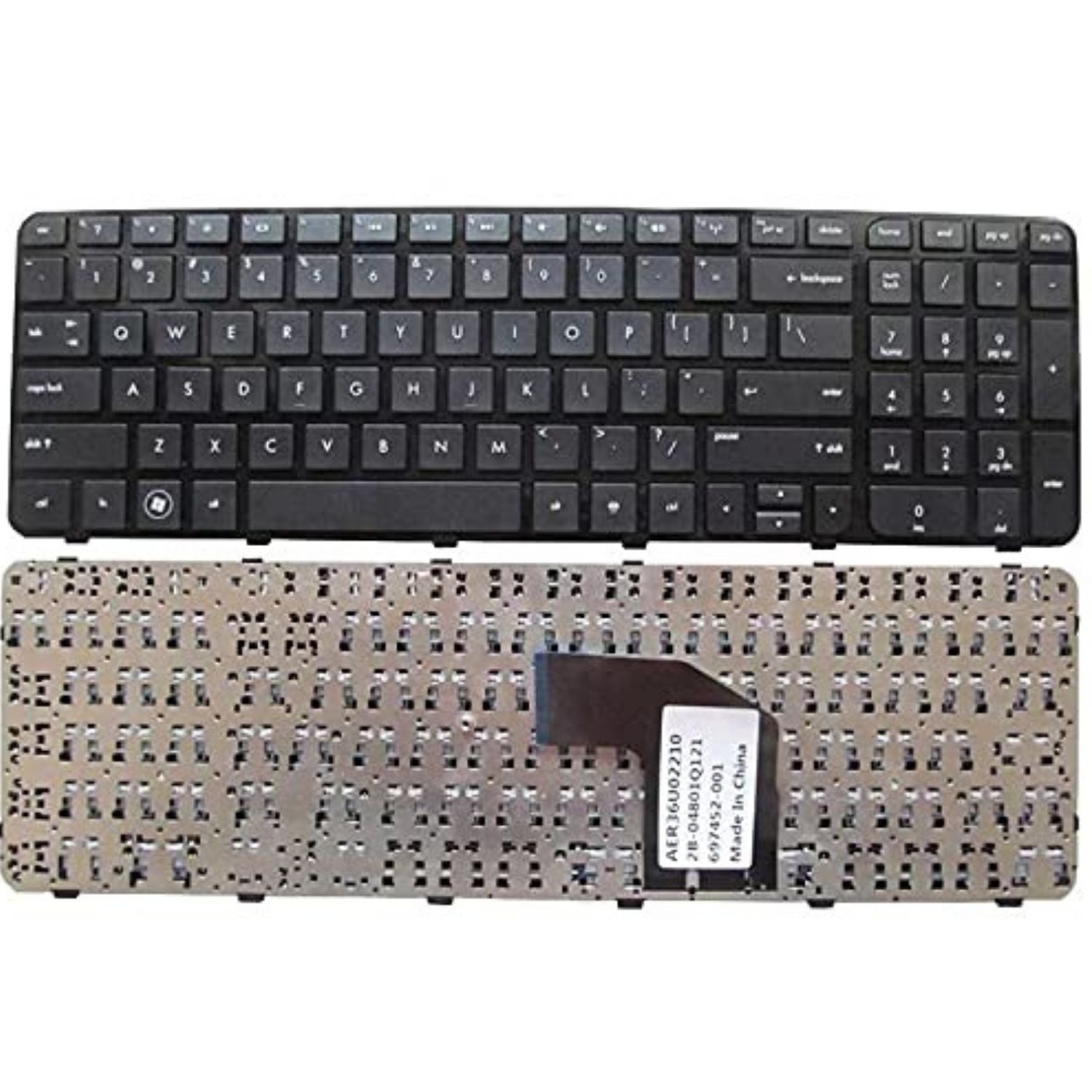 HP Laptop keyboard Pavilion G6-2000 G6-2100 G6-2200 G6-2300 G6T-2000 Series 699497-001 697452-001 700271-001 AER36U02310 (Black) with