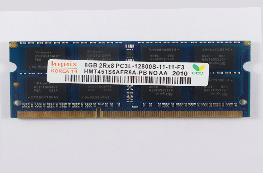 Hynix-8gb-Pc3l-12800s 1600mhz-Hmt41gs6bfr8a-pb-Laptop RAM Memory