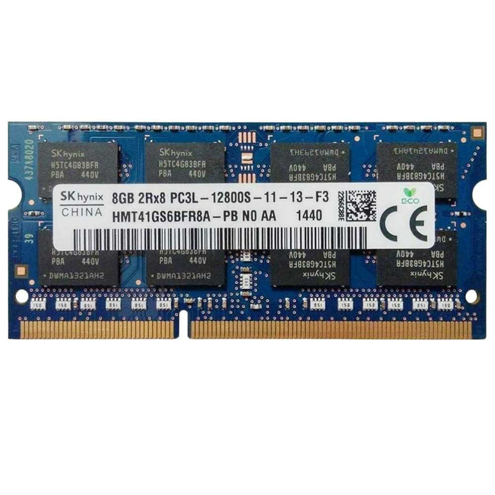 Hynix Sk 8gb 2rx8 Pc3l-12800s 1600mhz Laptop RAM Memory Hmt41gs6bfr8a-pb