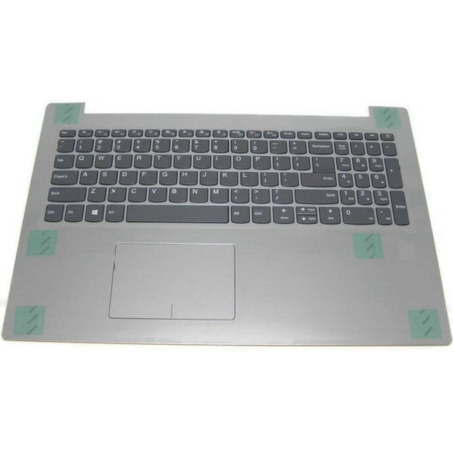 Laptop Touchpad for Lenovo Ideapad 320-15ISK 320-15 Series with Palmrest (with Keyboard Silver)