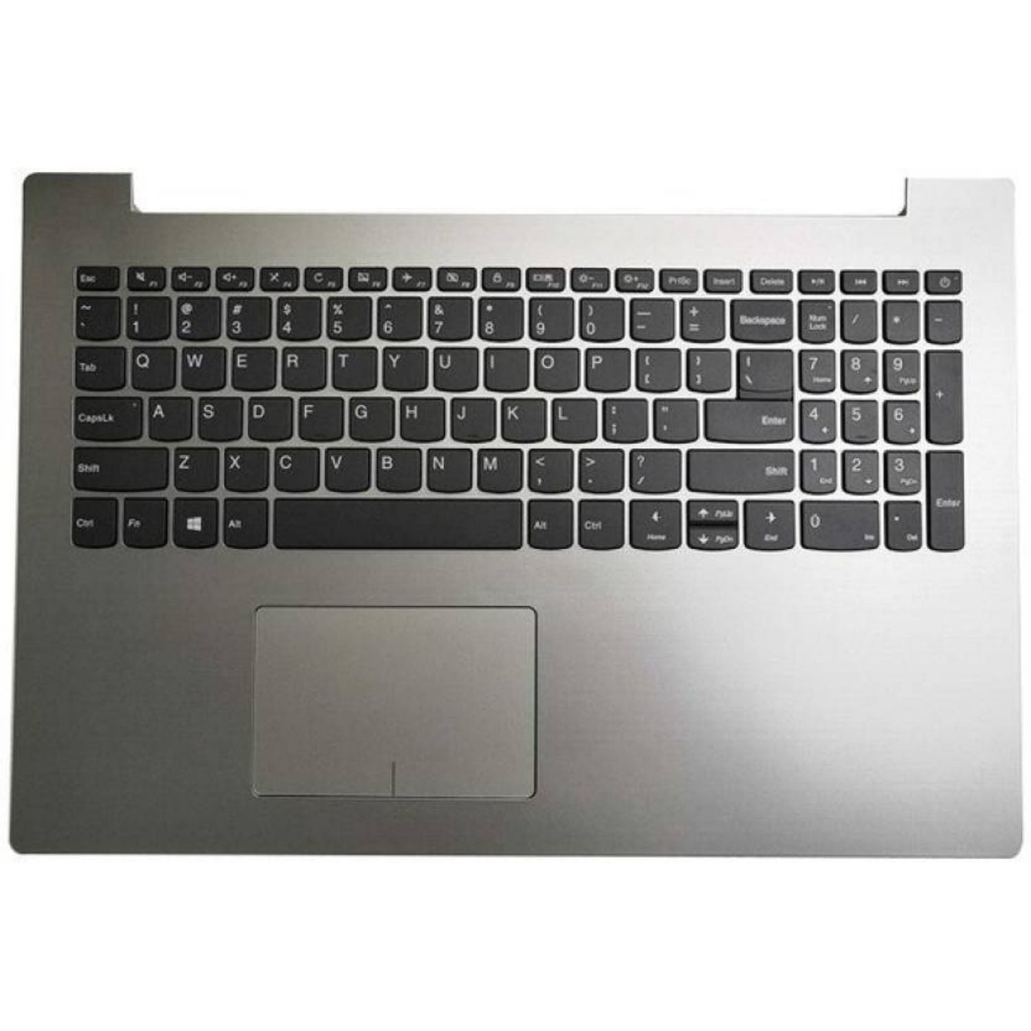 Laptop Touchpad for Lenovo Ideapad 320-15ISK 320-15 Series with Palmrest (with Keyboard Silver)